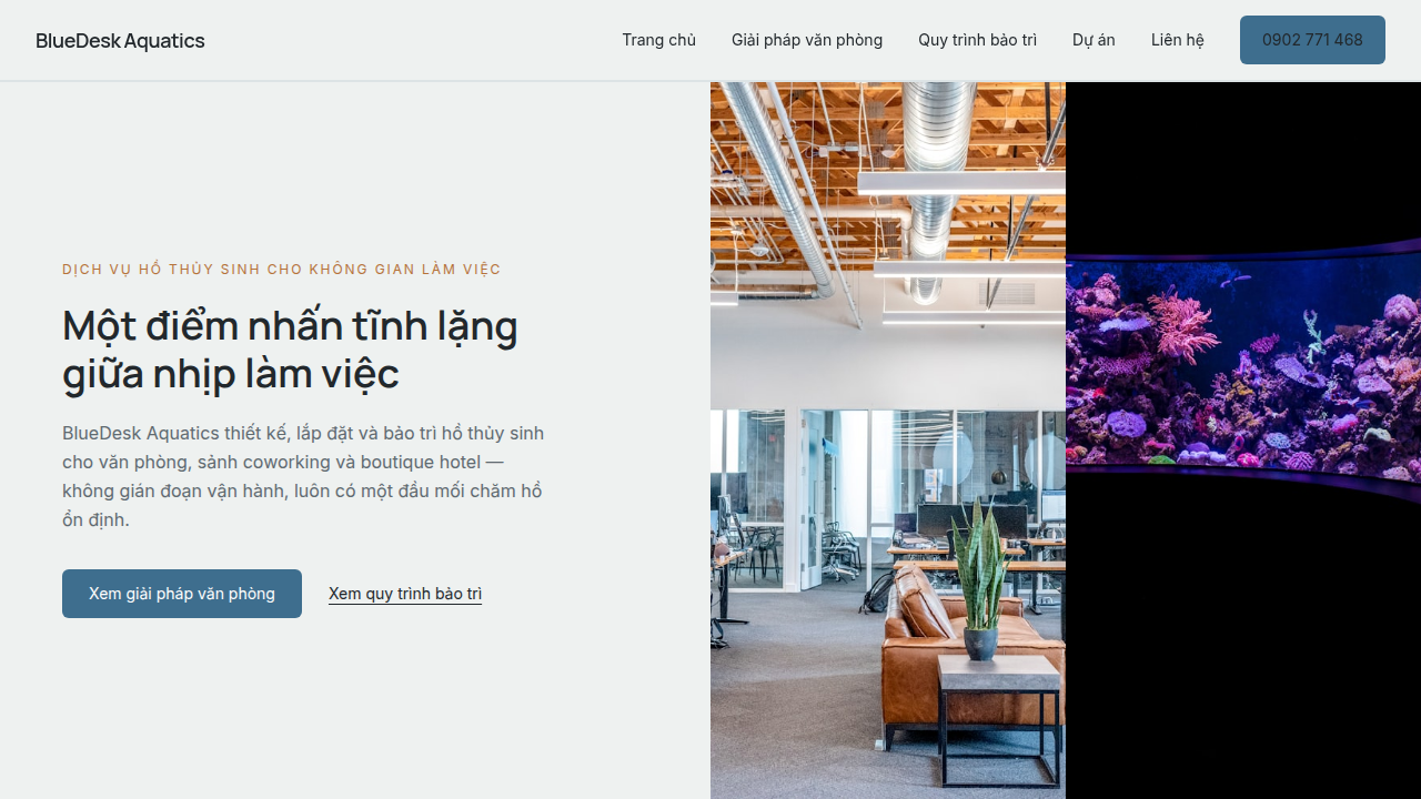 BlueDesk Aquatics