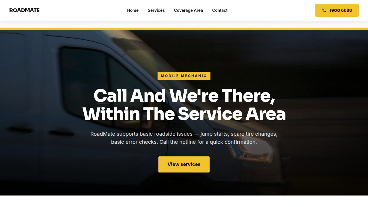 ROADMATE MOBILE MECHANIC