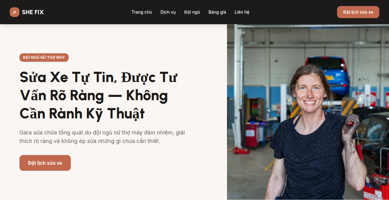 SHE FIX AUTO GARAGE