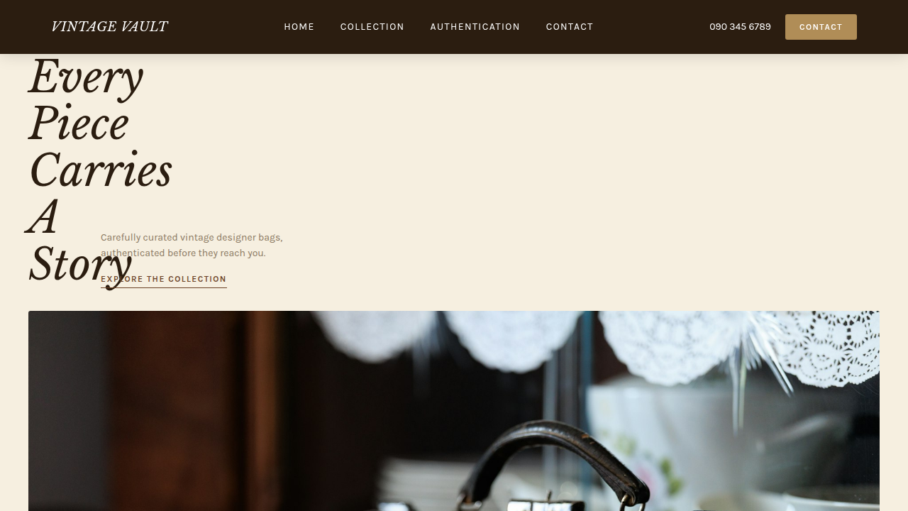 VINTAGE VAULT LUXURY BAGS