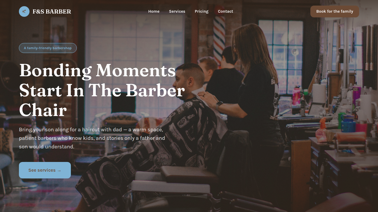 FATHER & SON BARBER CO.