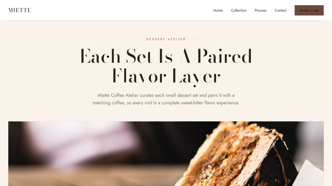 MIETTE COFFEE ATELIER