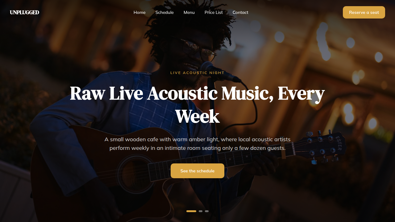 UNPLUGGED ACOUSTIC CAFE