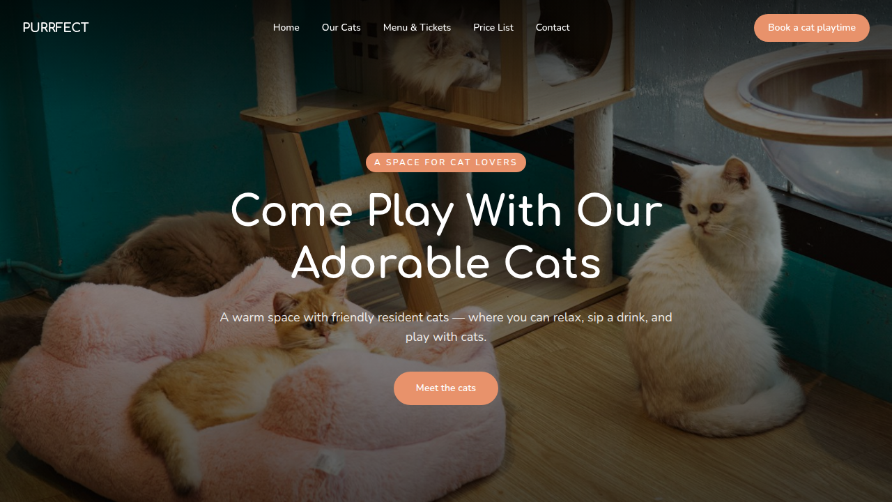 PURRFECT CAT CAFE