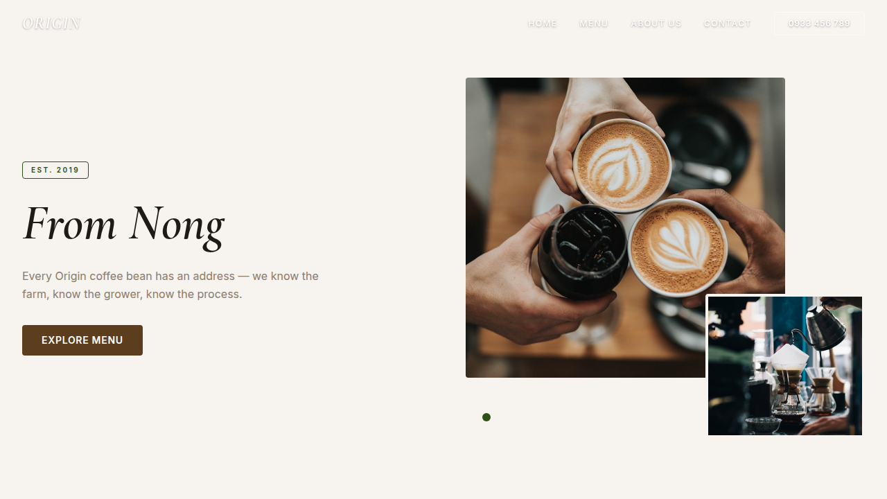 ORIGIN COFFEE