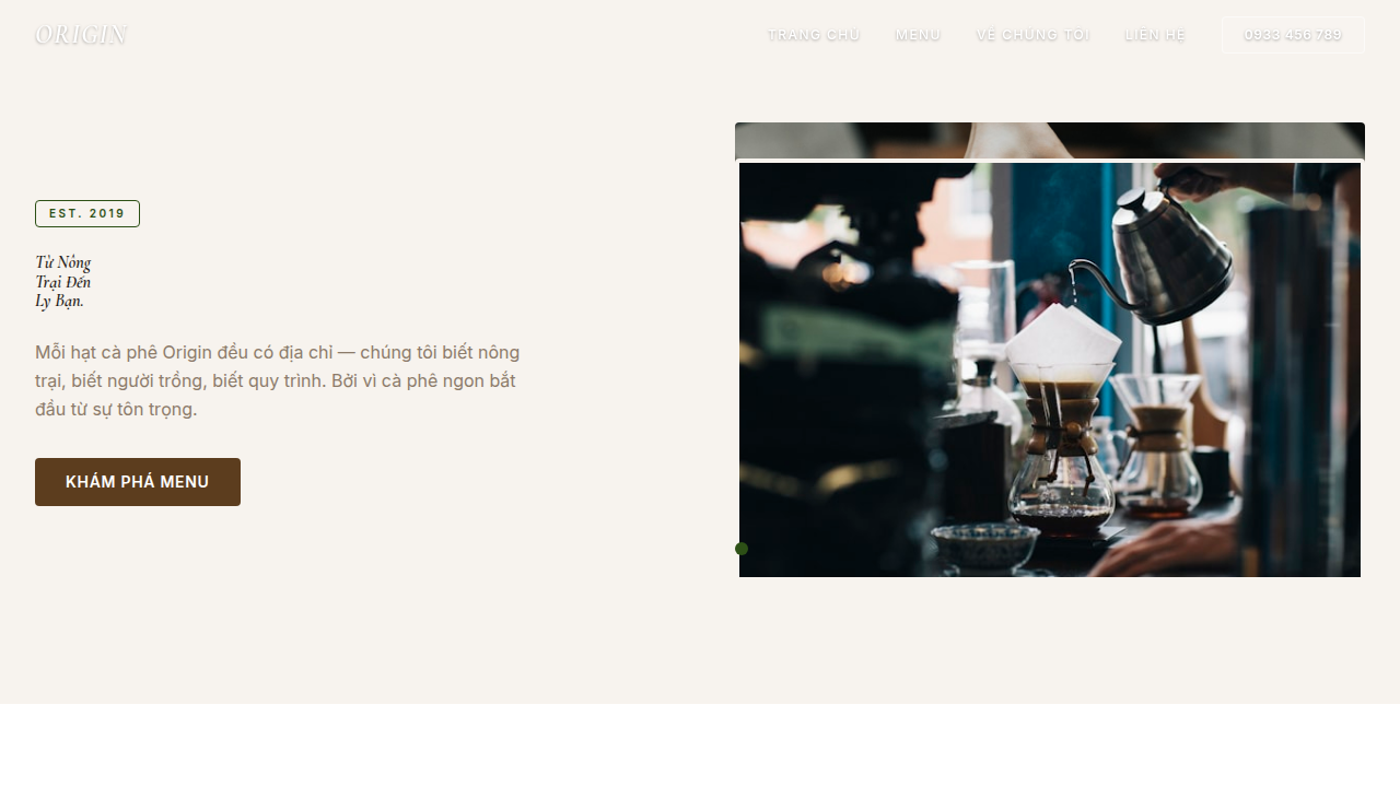 ORIGIN COFFEE