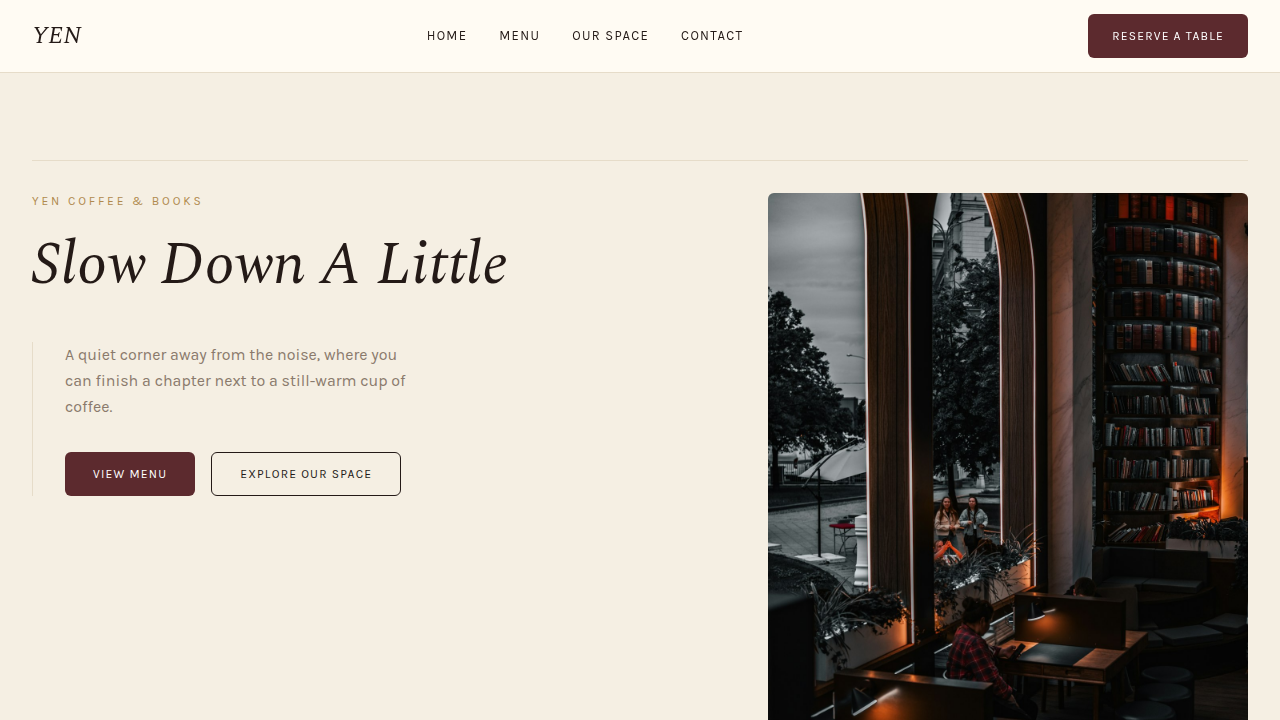 All-in-One Website Rental cafe
