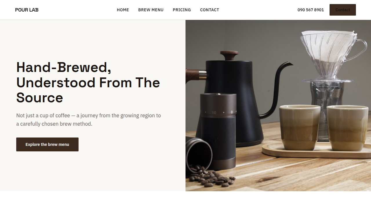 POUR LAB SPECIALTY COFFEE