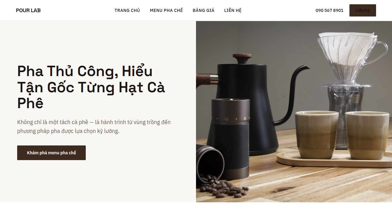 POUR LAB SPECIALTY COFFEE