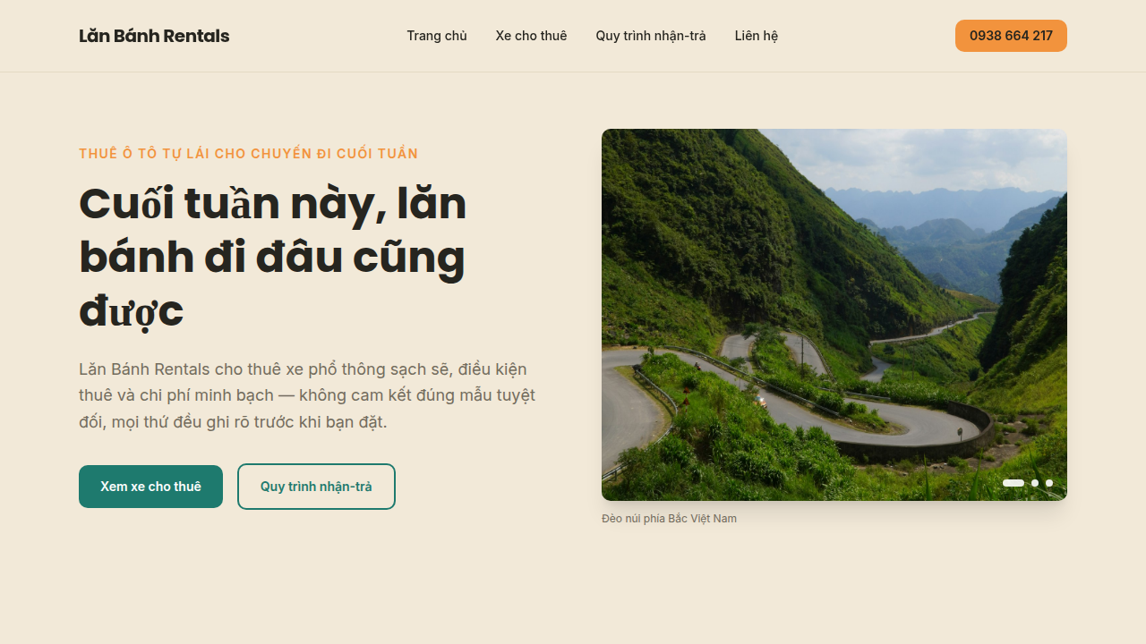 Lăn Bánh Rentals