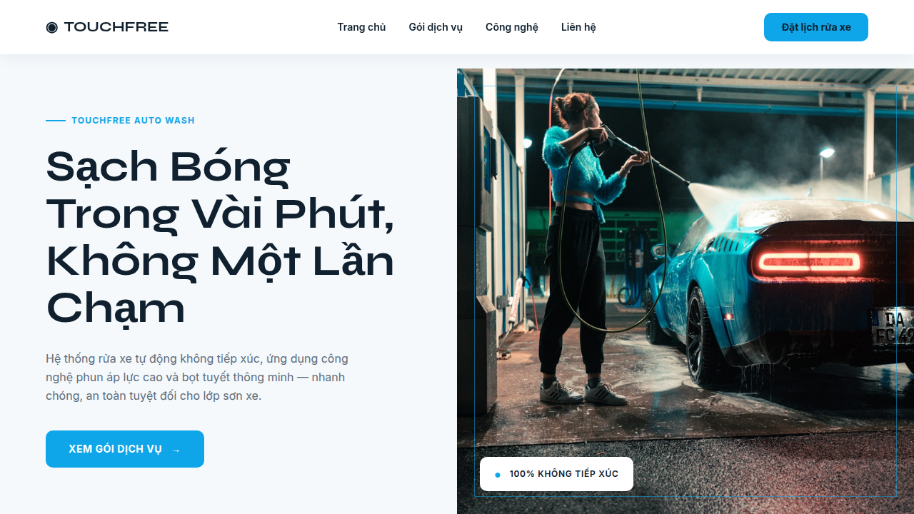 TOUCHFREE AUTO WASH