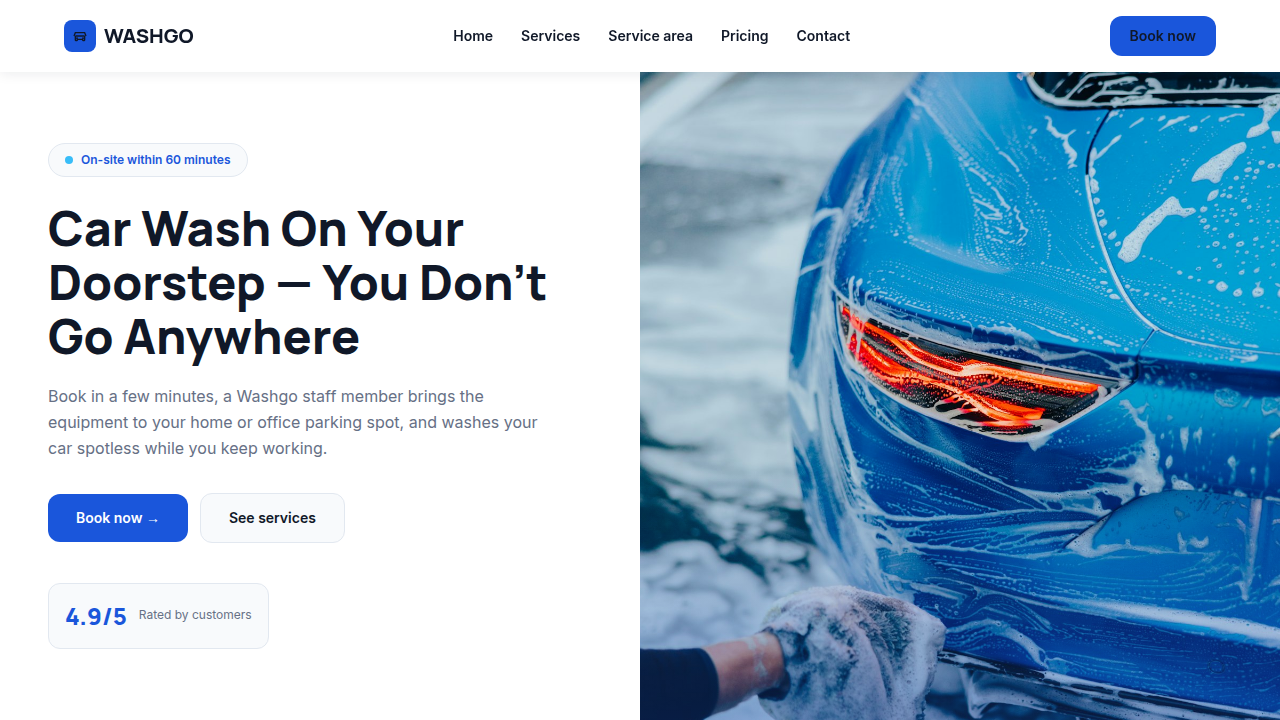 WASHGO MOBILE SERVICE
