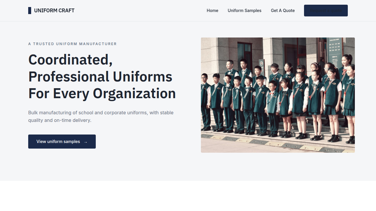 UNIFORM CRAFT SUPPLY