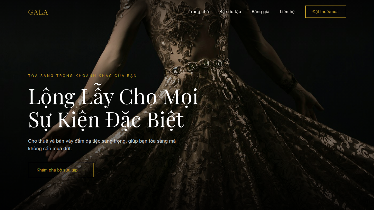GALA GOWN RENTAL & BOUTIQUE