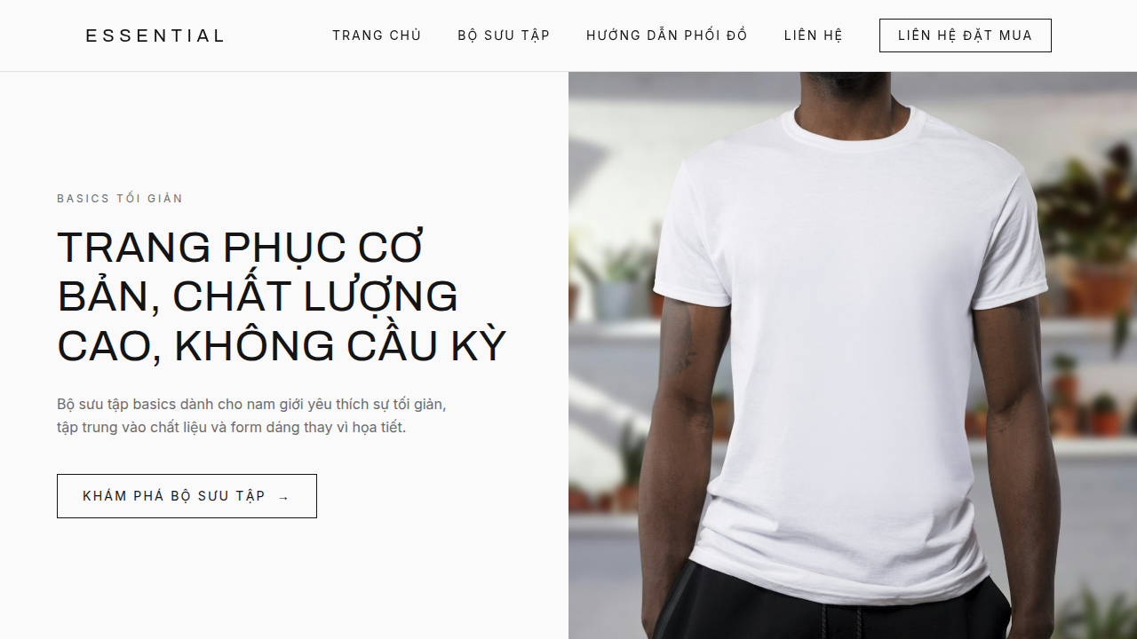 ESSENTIAL MEN BASICS