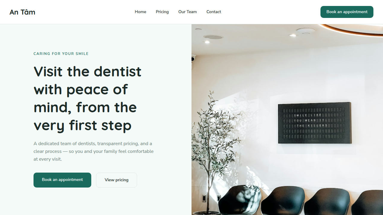 All-in-One Website Rental dental