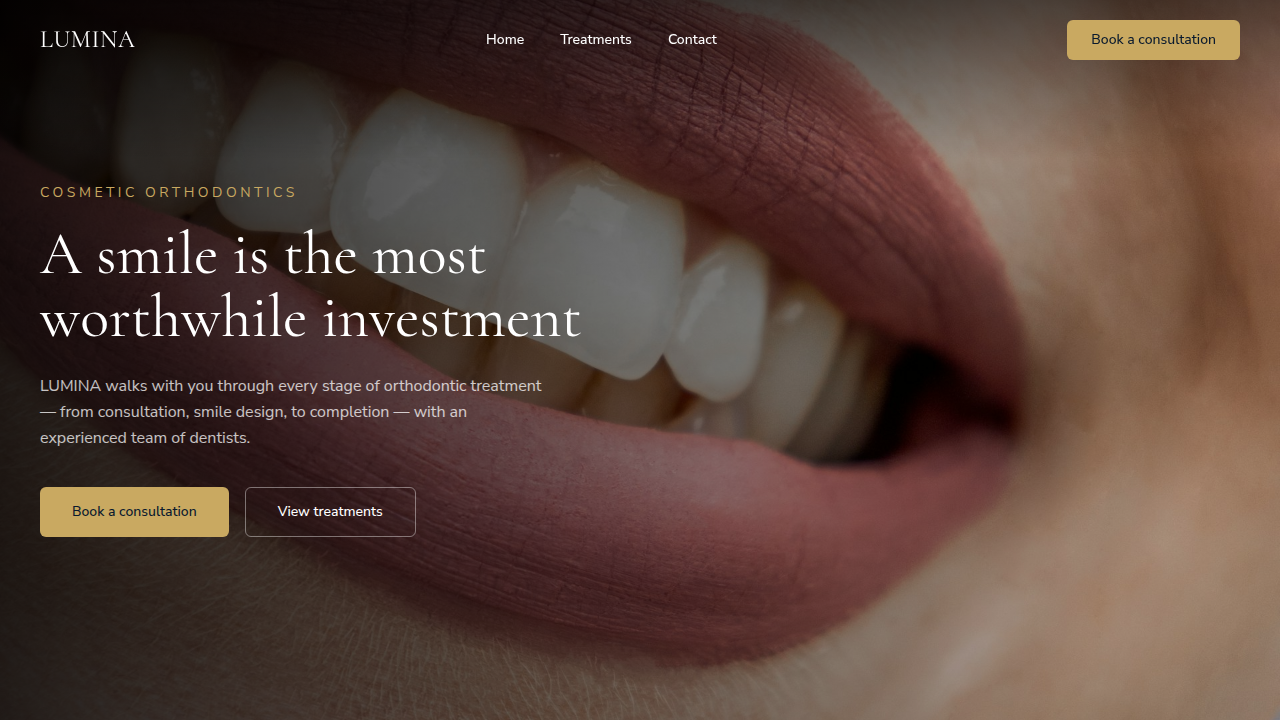 All-in-One Website Rental dental