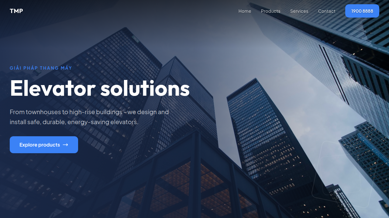 All-in-One Website Rental elevator