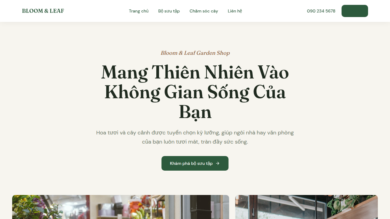 BLOOM & LEAF GARDEN SHOP