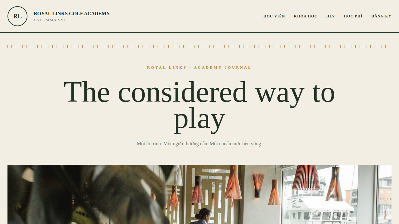 ROYAL LINKS GOLF ACADEMY