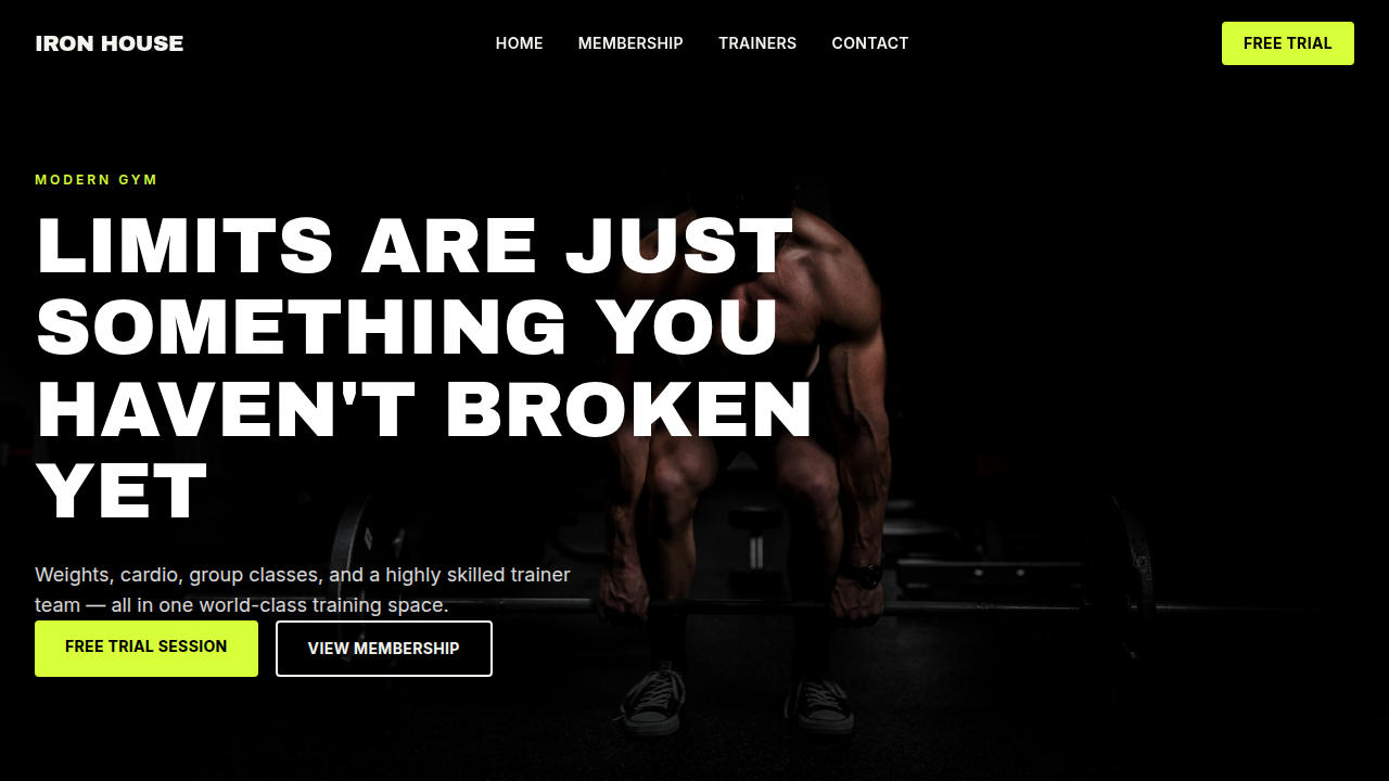 IRON HOUSE Fitness
