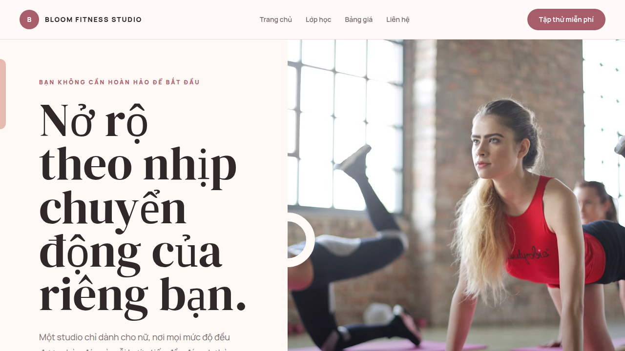 BLOOM FITNESS STUDIO
