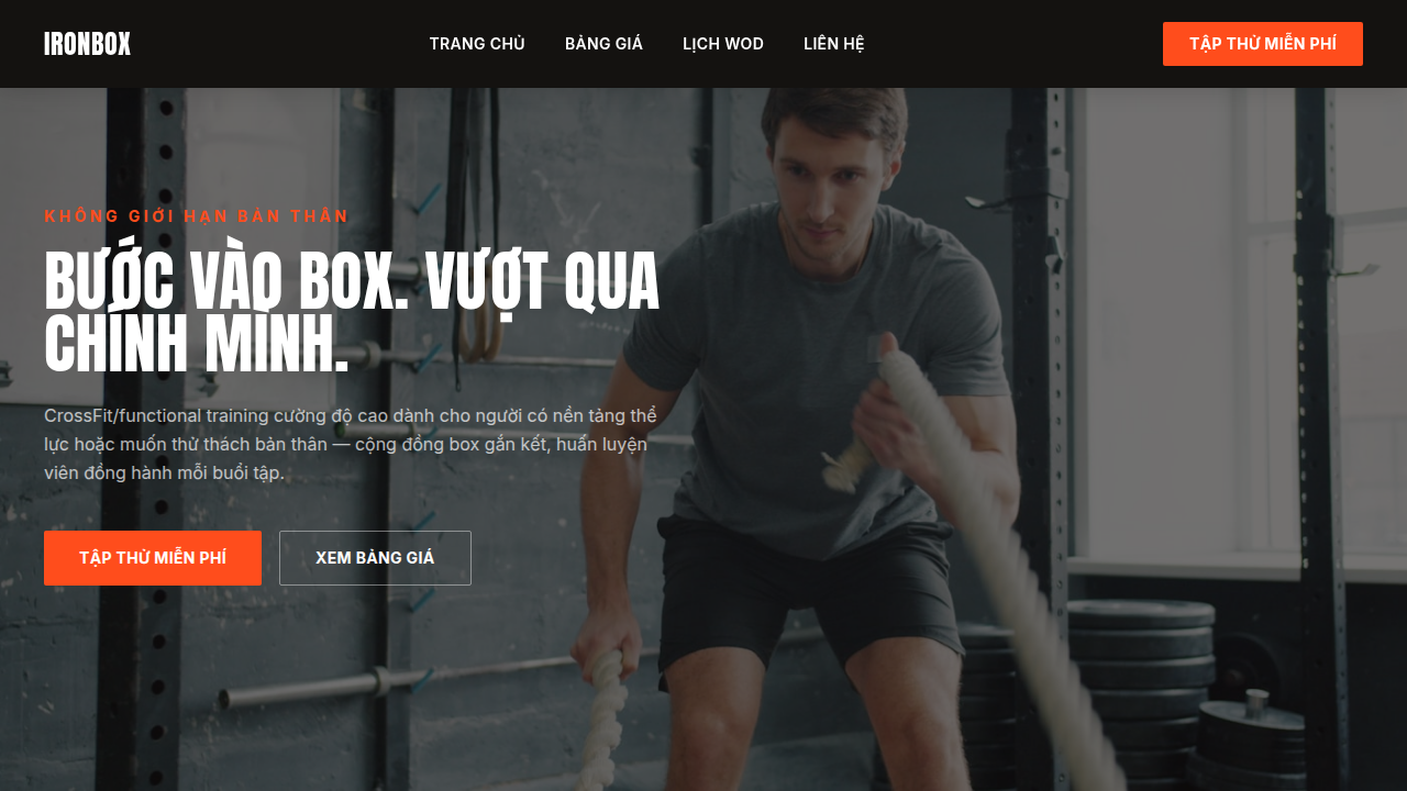 IRONBOX CROSSFIT