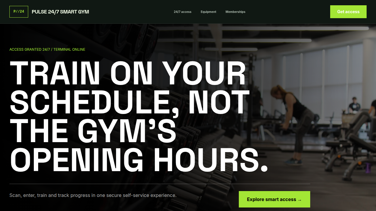 PULSE 24/7 SMART GYM