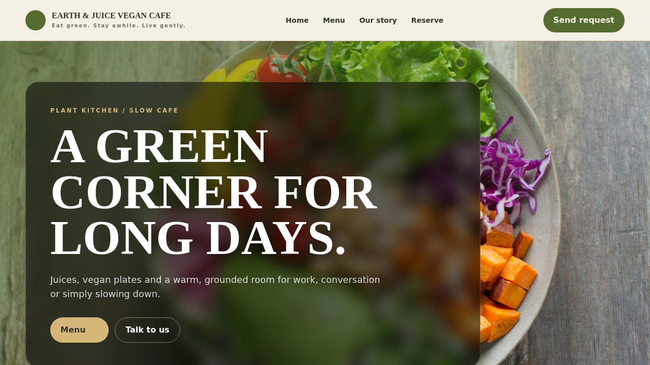 Earth & Juice Vegan Cafe