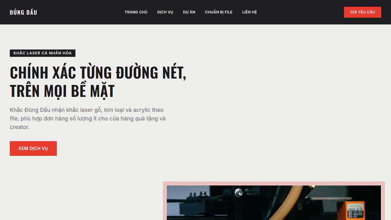 Khắc Đúng Dấu