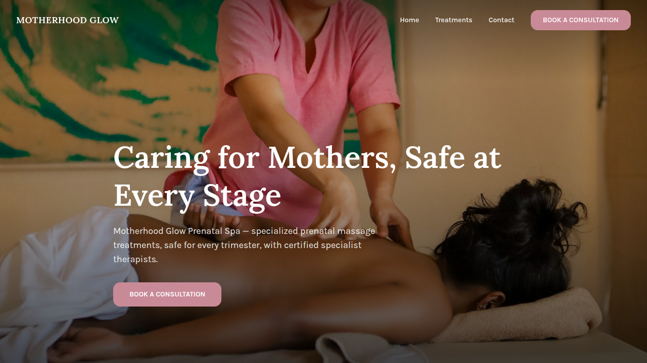 Motherhood Glow Prenatal Spa