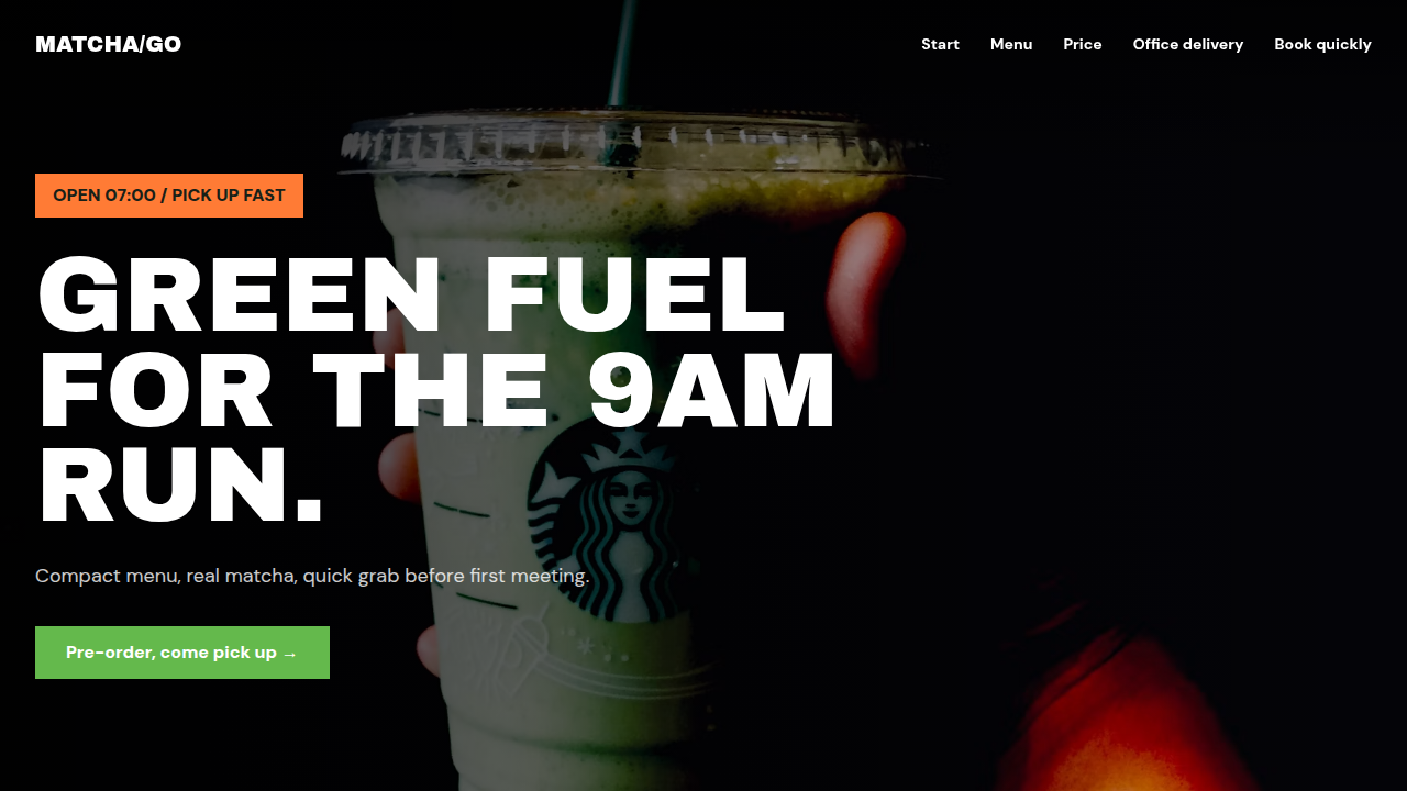 MATCHA GO STAND