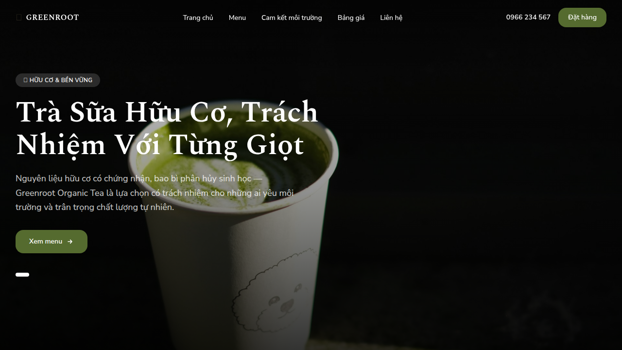 GREENROOT ORGANIC TEA