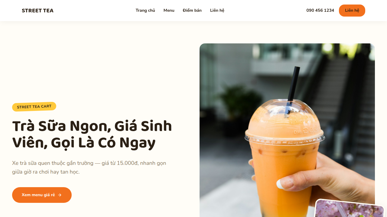 STREET TEA CART