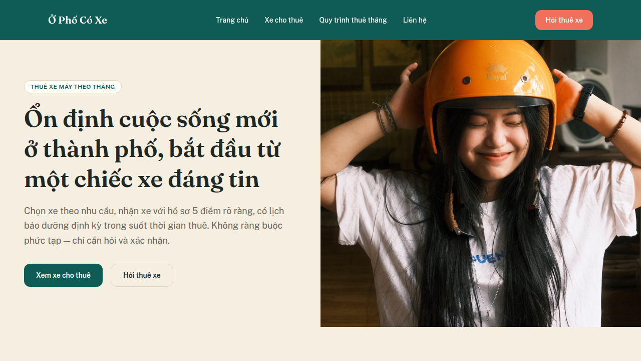Ở Phố Có Xe