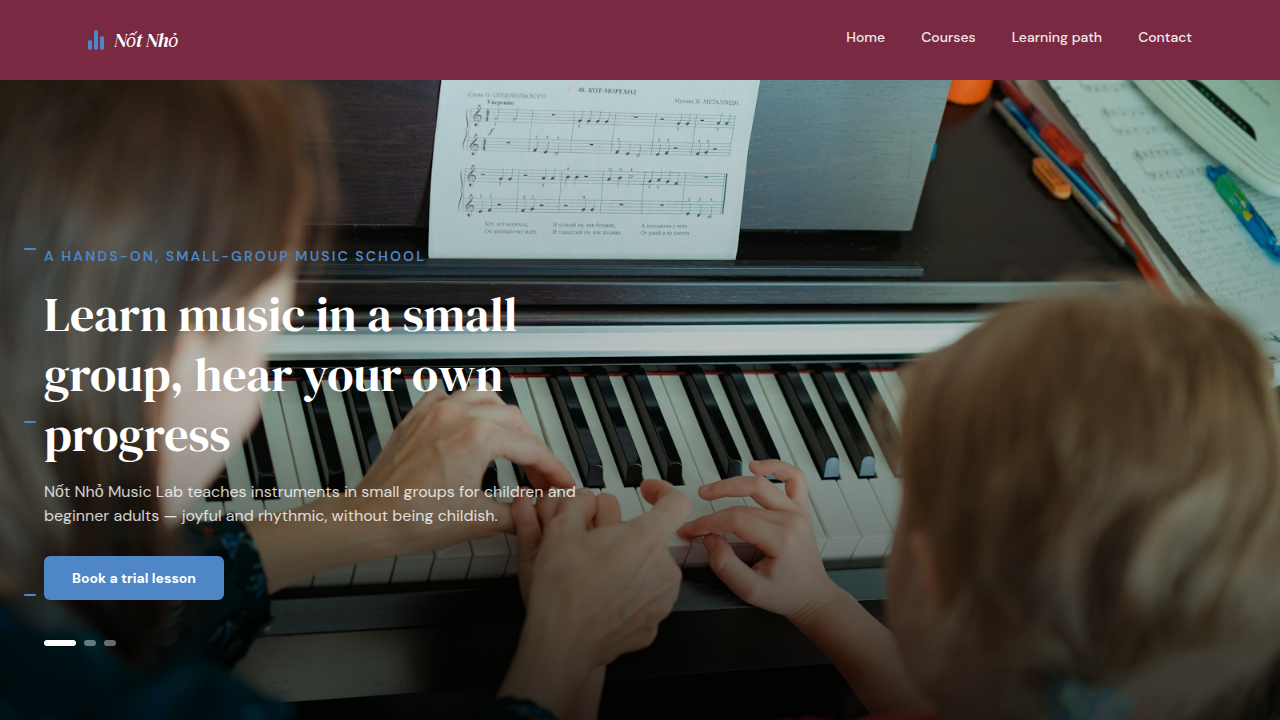 Nốt Nhỏ Music Lab