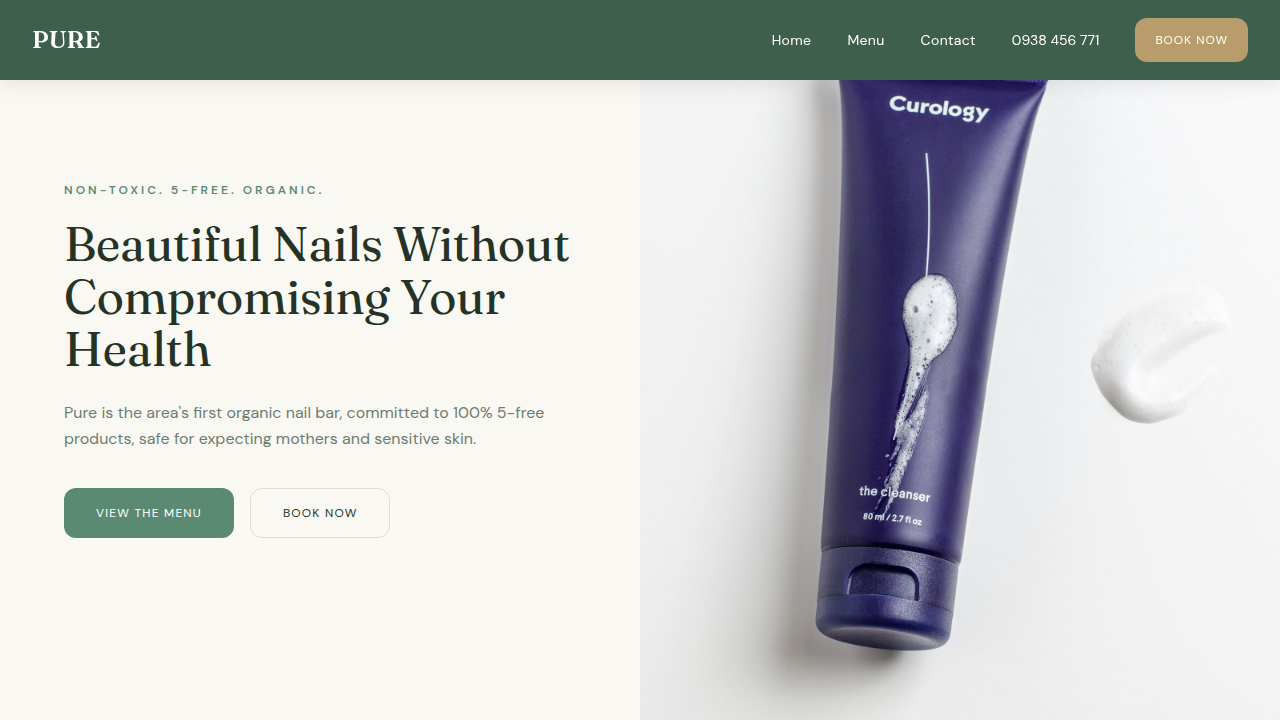 PURE NAIL ORGANIC BAR