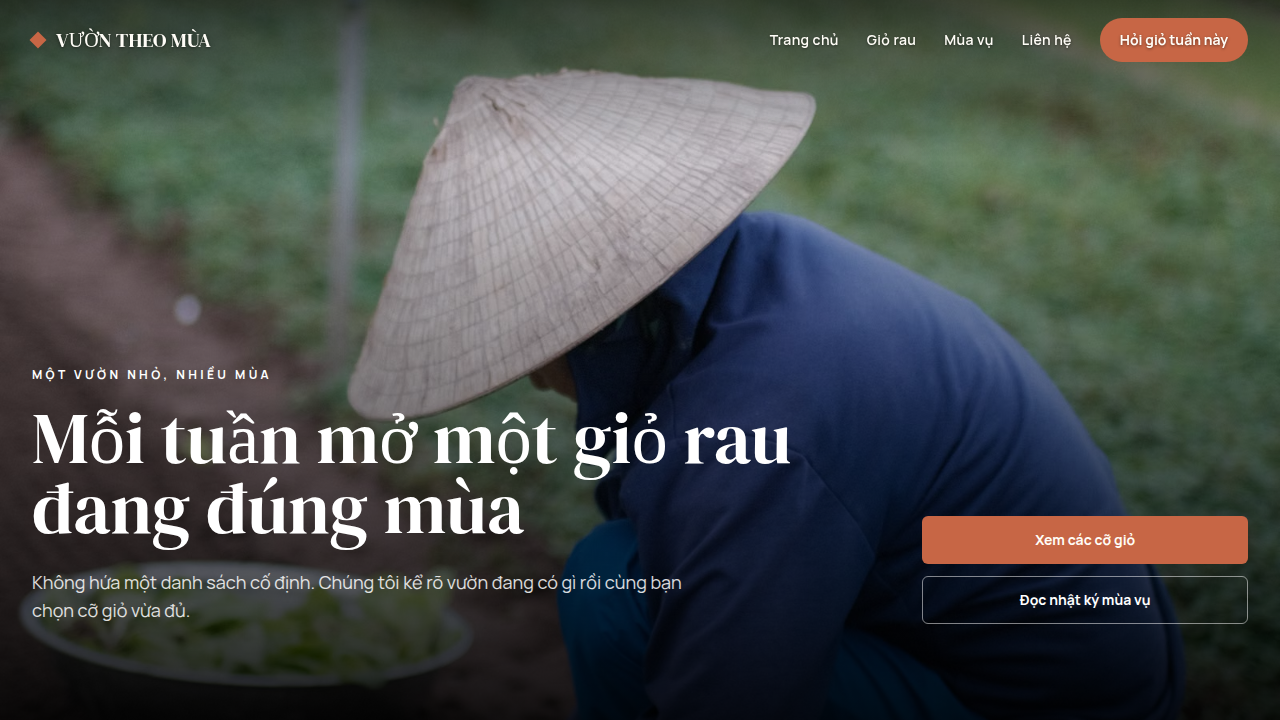 Vườn Theo Mùa
