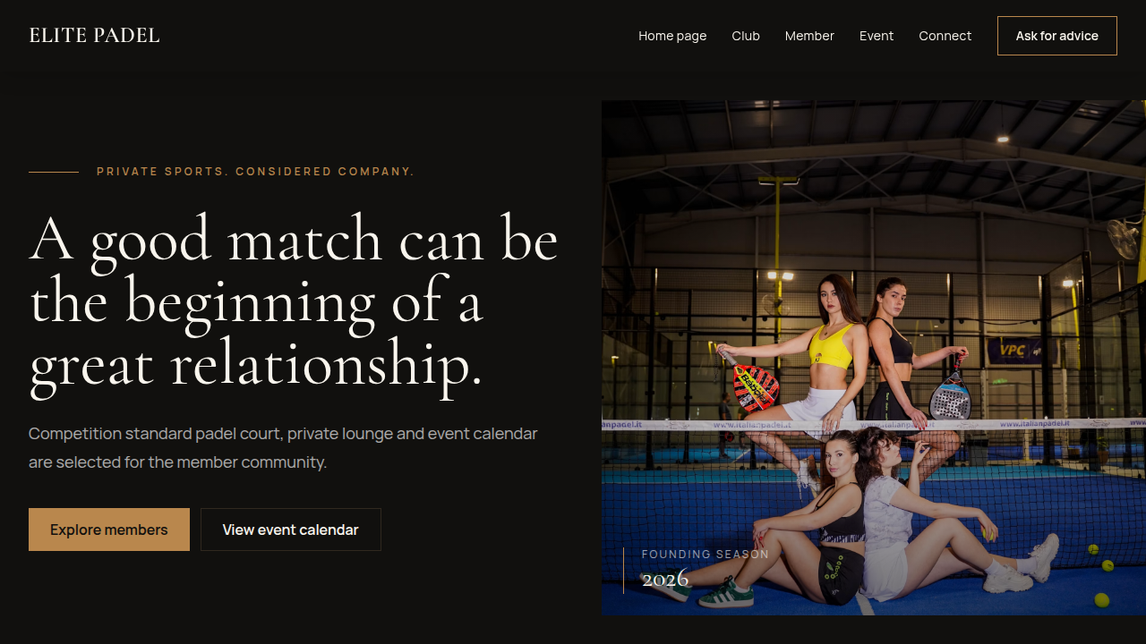 ELITE PADEL SOCIAL CLUB