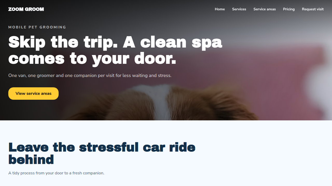 Zoom Groom Van