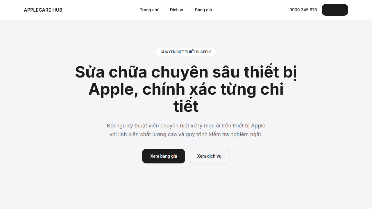 AppleCare Specialist Hub