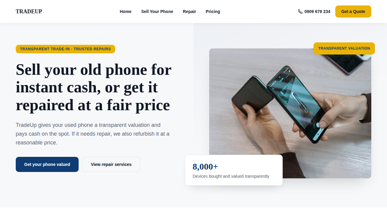 TradeUp Phone Exchange