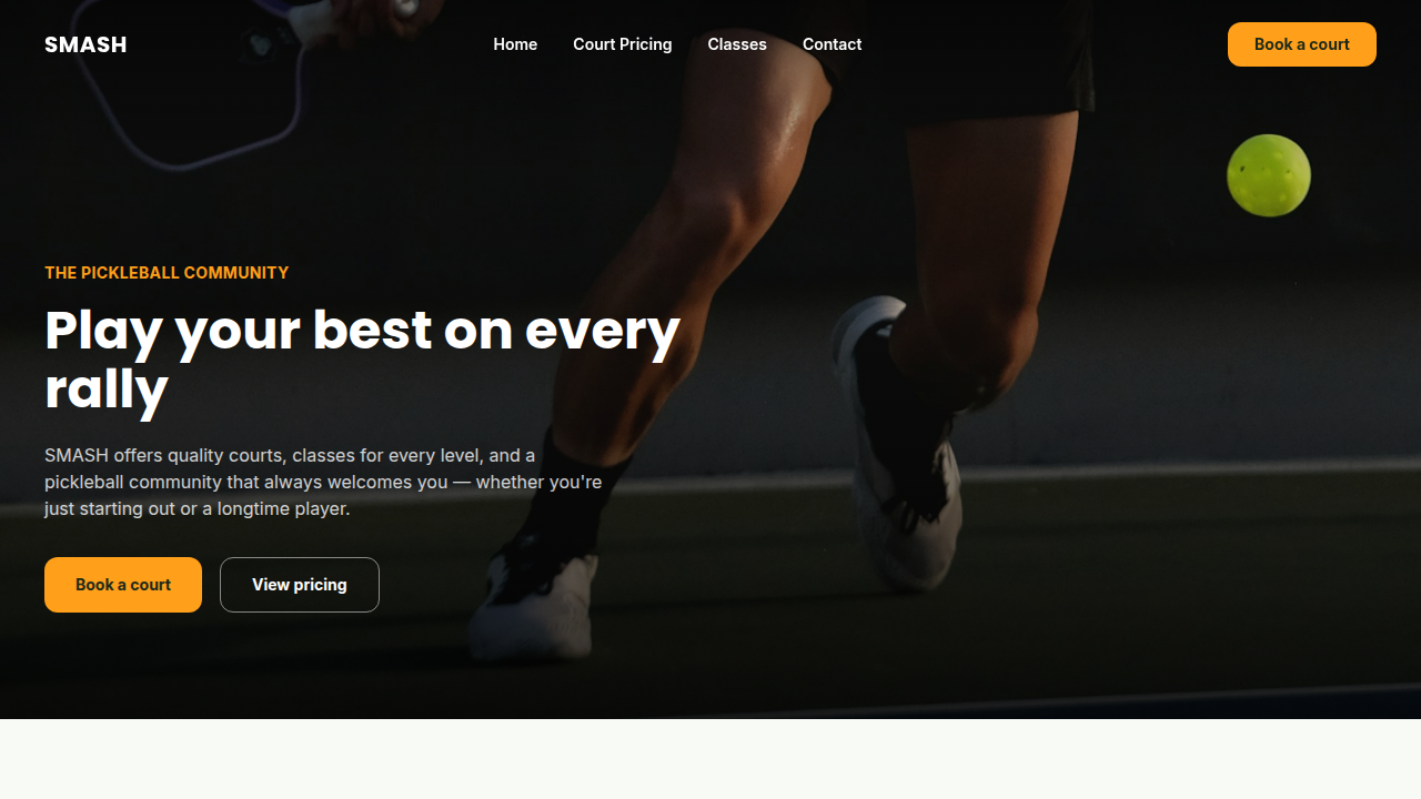 SMASH PICKLEBALL CLUB