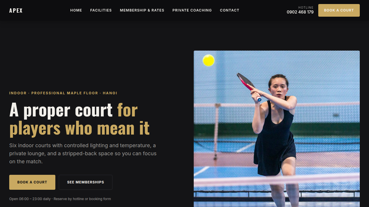 APEX PICKLEBALL LOUNGE