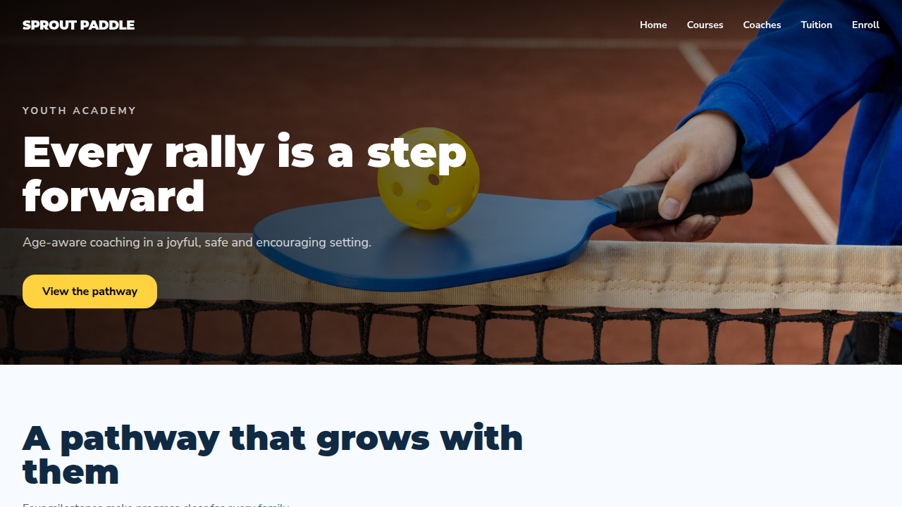 Sprout Paddle Academy