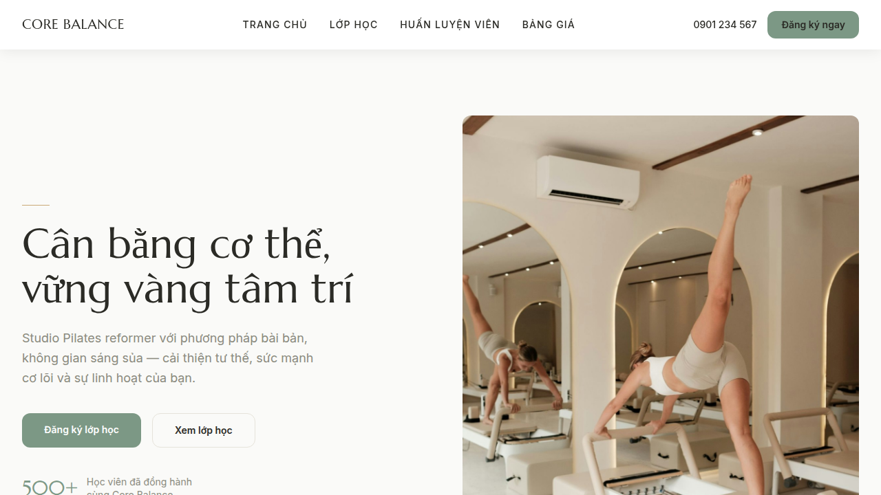 Core Balance Pilates Studio