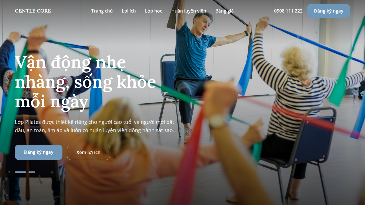 Gentle Core Senior Pilates