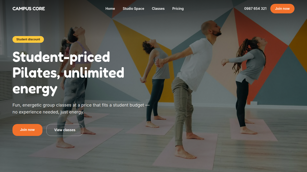 Campus Core Pilates