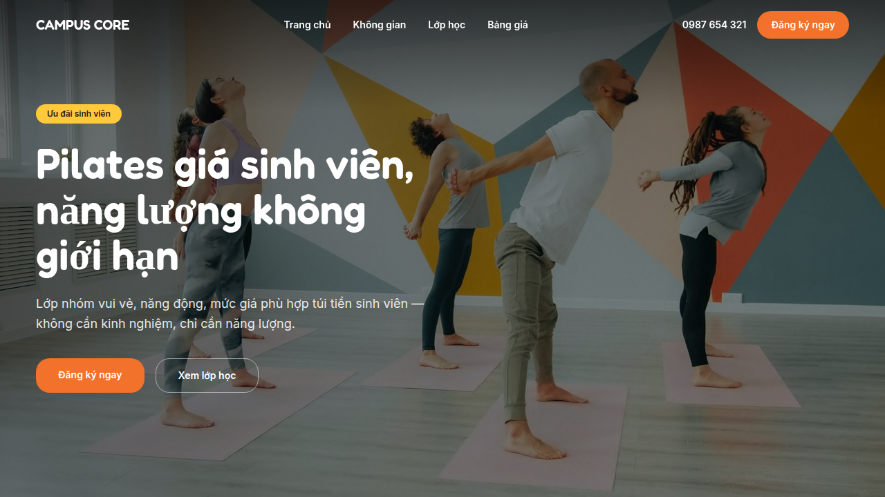 Campus Core Pilates