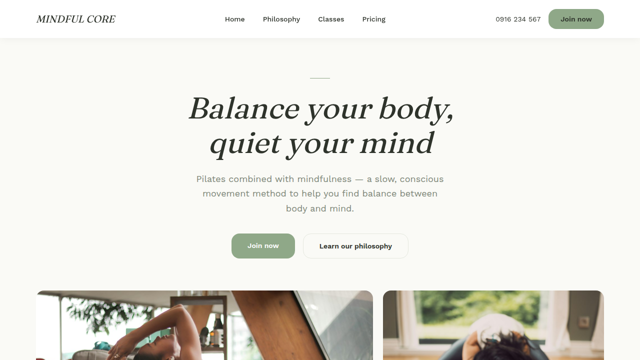 Mindful Core Studio